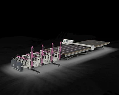 Automatic Glass Cutting System With Loading Table